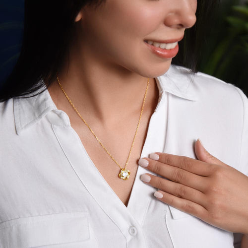 Coffret "Rose Éternelle" — Collier Nœud d'Amour